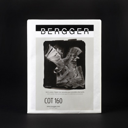 BERGGER COT 160 - Papier 100% coton - pour cyanotype - tirage platine