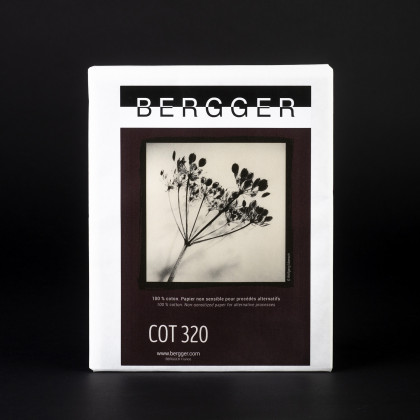 BERGGER COT 320 - Papier 100% coton - pour cyanotype - tirage platine