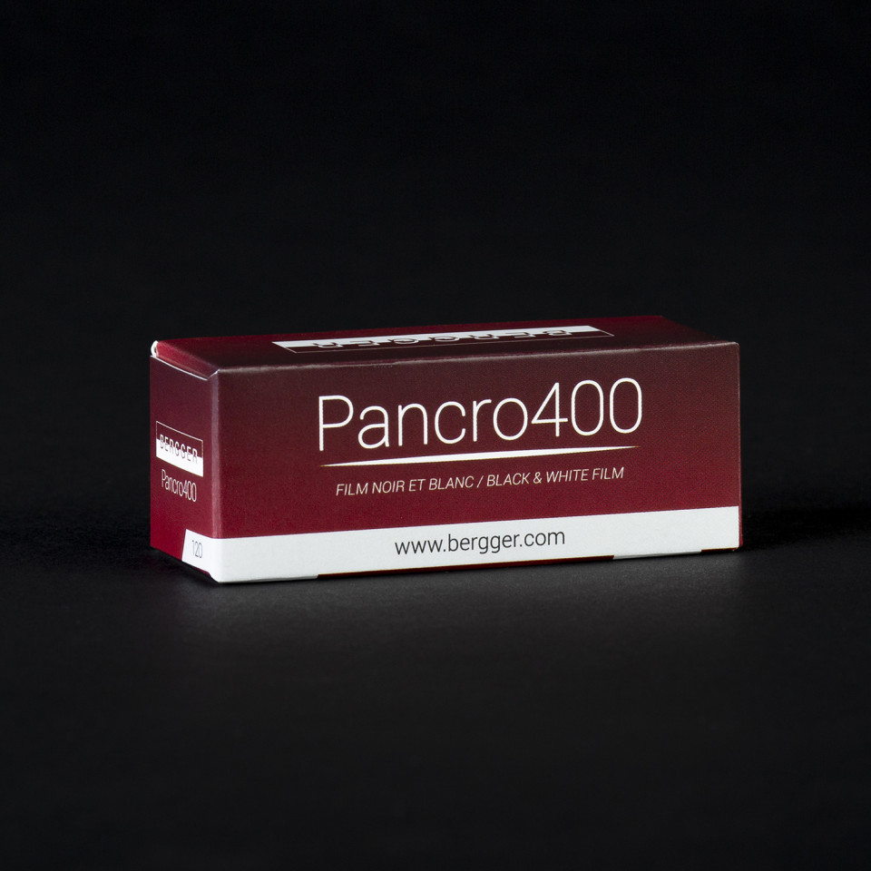 Black and White Print Film Bergger 4650129 Pancro400 ISO 400 120 Roll Pack of 1